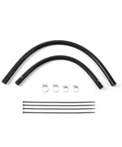Mishimoto 91-01 Jeep Cherokee XJ 4.0L Silicone Heater Hose Kit - Black