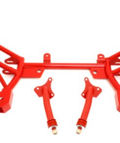 BMR 93-02 F-Body K-Member w/ SBC/BBC Motor Mounts and STD. Rack Mounts - Red