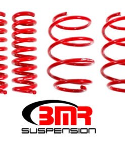 BMR 16-17 6th Gen Camaro V8 Performance Version Lowering Springs (Set Of 4) - Red