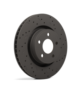 Hawk Talon 2010 Audi A3 TDI Drilled and Slotted Rear Brake Rotor Set