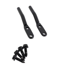 Kentrol 76-95 Jeep CJ/Wrangler YJ Door Strap Pins Pair - Powdercoat Black