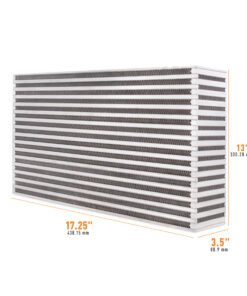 Mishimoto Universal Air-to-Air Intercooler Core - 17.25in / 13in / 3.5in