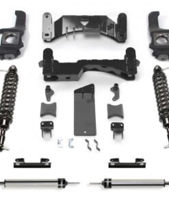 Fabtech 16-19 Toyota Tundra TRD PRO 4WD 4in Perf. System w/DL 2.5 Resi Coilovers & Rear DL Shocks