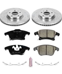 Power Stop 13-19 Ford Fusion Front Z23 Evolution Sport Brake Kit