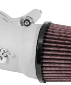 K&N 01-17 Harley Davidson Softail / Dyna FI Performance Air Intake System Silver