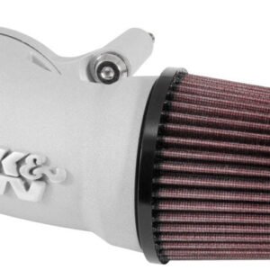 K&N 01-17 Harley Davidson Softail / Dyna FI Performance Air Intake System Silver