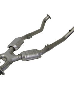 BBK 99-04 Mustang 4.6 GT / Cobra High Flow X Pipe With Catalytic Converters - 2-1/2