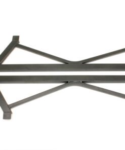 BMR 05-14 S197 Mustang Weld-On Boxed Subframe Connectors - Black Hammertone