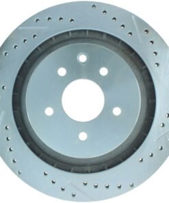 StopTech Select Sport 08-13 Infiniti G37 Slotted and Drilled Left Rear Brake Rotor
