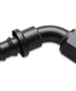 Vibrant Push-On 60 Degree Hose End Elbow FittingSize -10AN