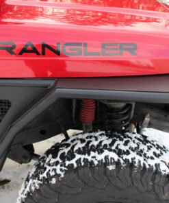 Fishbone Offroad 97-06 Jeep Wrangler TJ Steel Tube Fenders Front 3In Flare - Blk Textured Powdercoat