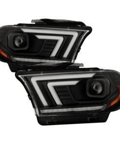Spyder Dodge Durango 11-13 Halogen Model Only Projector Headlights - Black PRO-YD-DDU11SI-BK