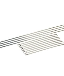 DEI Stainless Steel Locking Tie Eight 8in and Four 14in per pack
