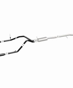 MagnaFlow SYS Cat-Back 4in Black Dual Split Rear Tips 14-15 Chevy Silverado/GMC Sierra 4.3L-5.3L