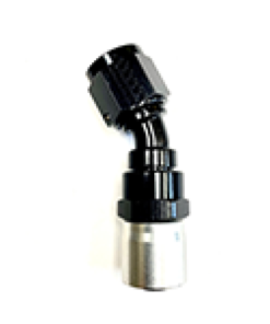 Fragola -12AN Male Rad. Fitting x 30 Degree Sport Crimp Hose End