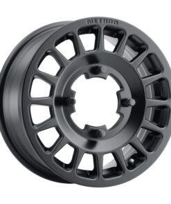 Method MR407 15x6 5+1/+51mm Offset 4x156 120mm CB Matte Black Wheel