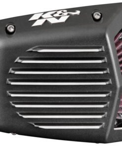 K&N Street Metal Intake System for 01-16 Harley Davidson Softail/Dyna - Shaker Black