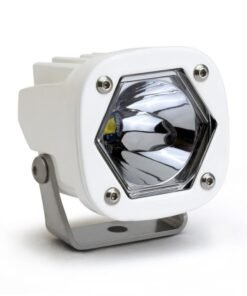 Baja Designs S1 Spot LED Light w/ Mounting Bracket Single - White