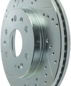 StopTech Select Sport 07-11 GM Silverado 1500 Slotted and Drilled Right Front Rotor
