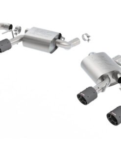 Borla 2016-2017 Chevy Camaro V8 SS AT/MT ATAK Rear Section Exhaust with Dual Mode Valves