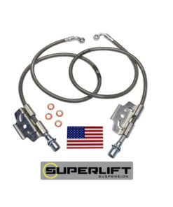 Superlift 03-13 Dodge Ram 2500/3500 w/ 4-6in Lift Kit (Pair) Bullet Proof Brake Hoses