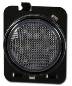 ANZO 2007-2015 Jeep Wrangler LED Side Fender Lights Smoke