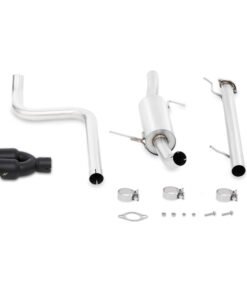 Mishimoto 14-16 Ford Fiesta ST 1.6L 2.5in Stainless Steel Cat-Back Exhaust w/ Black Tips