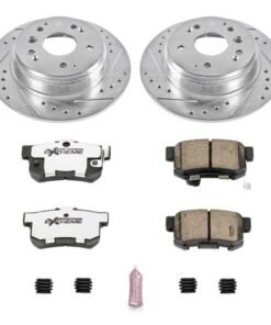 Power Stop 04-08 Acura TL Rear Z26 Street Warrior Brake Kit