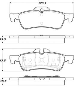 StopTech Street Touring 02-06 Mini Rear Brake Pads