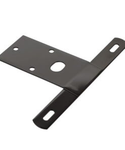 Omix License Plate Bracket Black- 76-86 CJ Models