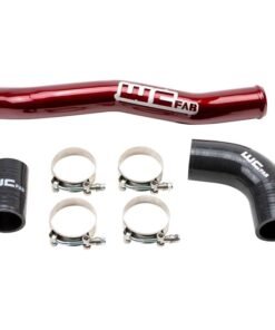 Wehrli 2020+ Chevrolet 6.6L L5P Duramax Upper Coolant Pipe - WCFab Red