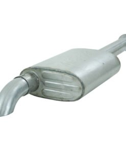 MBRP 00-06 Jeep Wrangler (TJ) Inline-4 2.5L Inline-6 4.0L Cat Back Single Off-Road Turn Down Alum Ex