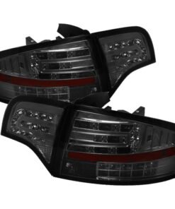 Spyder Audi A4 4Dr 06-08 LED Tail Lights Smoke ALT-YD-AA406-G2-LED-SM