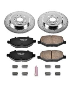 Power Stop 11-15 Ford Edge Rear Z23 Evolution Sport Brake Kit