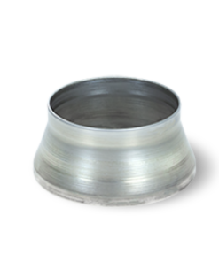 GESI G-Sport Inlet/Outlet Transition Cone 4in Body/Straight 3in Diameter (Single Piece)