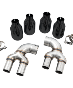 AWE Tuning 2019+ BMW M340i (G20) OE-Config-To-Quad Tip Conversion Kit - Diamond Black Tip
