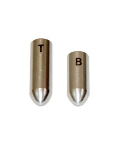 Kentrol 97-18 Jeep Wrangler TJ/JK Door Alignment Pins - Polished Silver