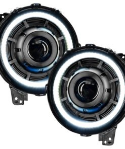 Oracle Oculus Bi-LED Projector Headlights for Jeep JL/Gladiator JT - Matte Black - 5500K