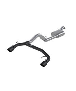 MBRP 21-22 Ford Bronco 2.3/2.7L EcoBoost 2/4-Dr 3in Catback Dual Split Rear Exit BLK AL