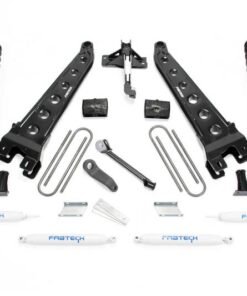 Fabtech 17-20 Ford F250/350 4WD Diesel 4in Radius Arm System w/Perf. Shocks