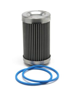 Fuelab 100 Micron Stainless Replacement Element - 3in w/2 O-Rings & Instructions