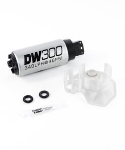 DeatschWerks 9-307-1026 DW300C 340lph Compact Fuel Pump with 9-1026 Install Kit