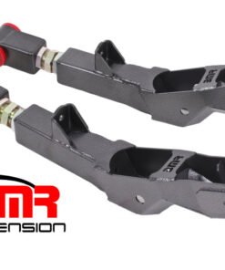 BMR 10-15 5th Gen Camaro Rear Lower Control Arms On-Car Adj. (Polyurethane) - Black Hammertone