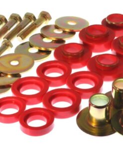 Energy Suspension 3.4142R Body Mount Bushings Kit (Red)