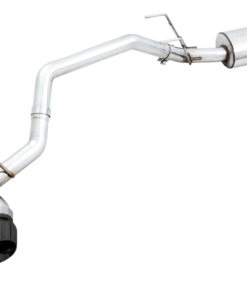 AWE Tuning 09-18 RAM 1500 5.7L (w/o Cutout) 0FG Single Side Exit Cat-Back Exhaust - Diamond Blk Tips