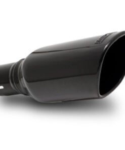 Borla 12-14 Jeep Wrangler JK 2/4Dr Rr Section ATAK Single Square Rlld Angle-Cut Black Chrome Exhaust