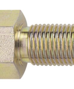 Fragola -3AN Straight Bulkhead - Steel