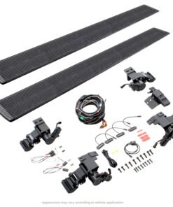 Go Rhino 22-23 Toyota Tundra Double Cab 4dr E-BOARD E1 Electric Running Board Kit - Bedliner Coating