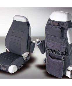 Rugged Ridge Fabric Seat Protectors Black 76-06 Jeep CJ / Jeep Wrangler
