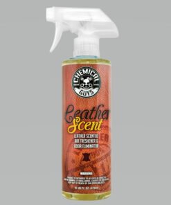 Chemical Guys Leather Scent Air Freshener & Odor Eliminator - 16oz - Case of 6